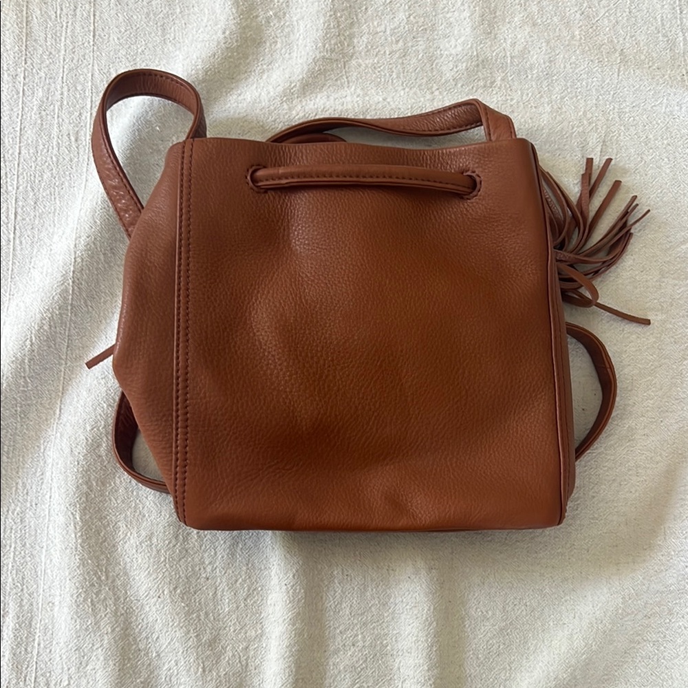 HOBO Brown Leather Rucsack Bag